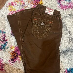 True Religion brown pants
